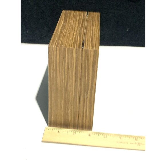 Alpina Watch Box Presentation Brown Wooden Case Startimer Pilot 99 Display Empty - Picture 7 of 10